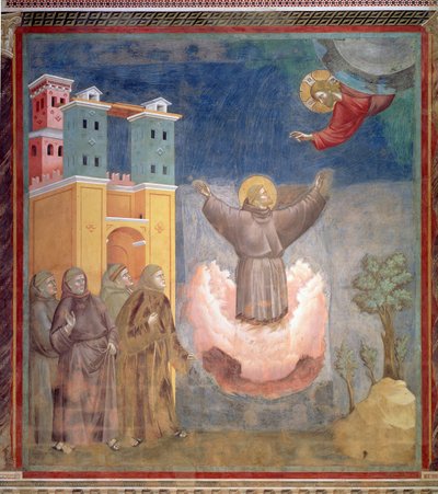 The Ecstasy of St. Francis, 1297-99 by Giotto di Bondone